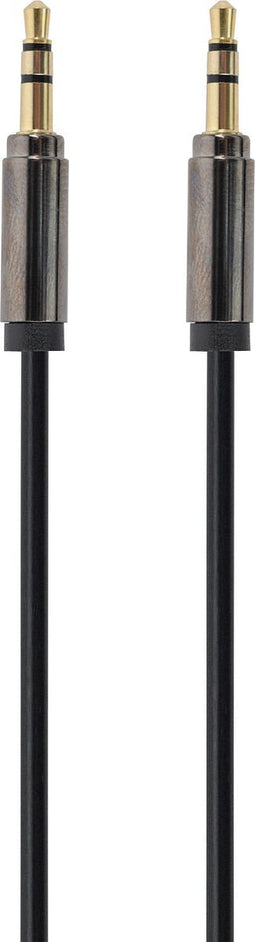 3.5 mm stereo audiokabel, 0,75 meter