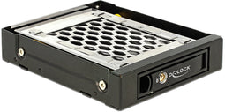 3,5 ″ mobiel rek voor 1 x 2,5 ″ SATA / SAS HDD / SSD met trillingsbeveiliging