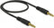 3,5mm Jack 5-polig stereo audio kabel / zwart - 0,50 meter