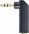 3,5mm Jack haakse stereo audio adapter / zwart