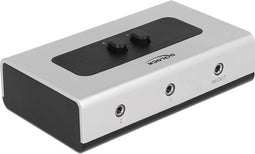 3,5mm Jack stereo audio schakelaar - 2-poorts