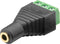 3,5mm Jack (v) Terminal Block - verguld - 3-polig / stereo