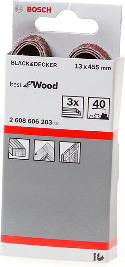3 BANDEN 13X457 BEST WOOD+PAINT, 40