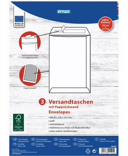 3 Bordrug envelop 250x353mm