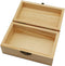 3 creatieve decoboxen, houten opbergdoos, kleine creatieve decobox, houten kisten met sloten, die items beter kunnen beschermen, geschikt voor decoratie, horloges (rechthoek)