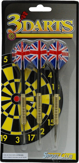 3 Dartpijlen 18 Grams Brass 305118