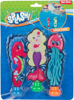 3 duikvissen zeefiguren