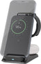 3-in-1 Draadloze Oplaadstandaard voor iPhone, AirPods en Apple Watch - 15W - Zwart