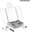 3-in-1 Opvouwbare Ledspiegel met Make-uporganizer Panomir InnovaGoods