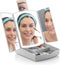 3-in-1 Opvouwbare Ledspiegel met Make-uporganizer Panomir InnovaGoods