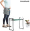 3-in-1 opvouwbare tuinzetel met tas voor gereedschap Situl InnovaGoods