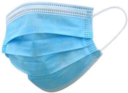 3-Laags Wegwerpmasker Coas Blauw (Één maat)
