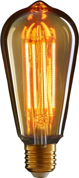 3 stuks - Anna's Collection - LED retro lamp 64x145 mm 2w1800k e27...