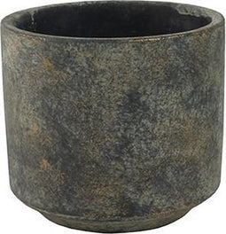 3 stuks Bloempot Saar aarde D14 H13