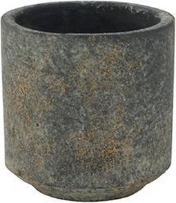 3 stuks Bloempot Saar aarde D8 H8