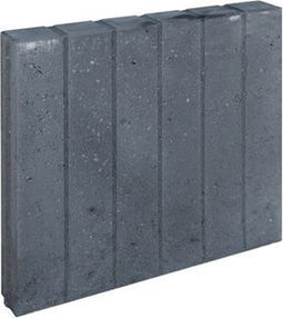 3 stuks! Blokjesband zwart 8x50x50 cm