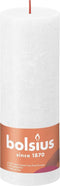 3 stuks - Bolsius - Stompkaars Cloudy White 190/68 rustiek