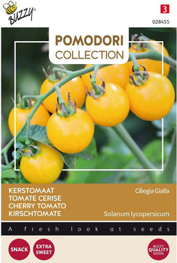 3 stuks - Buzzy - Pomodori ciliegia gialla