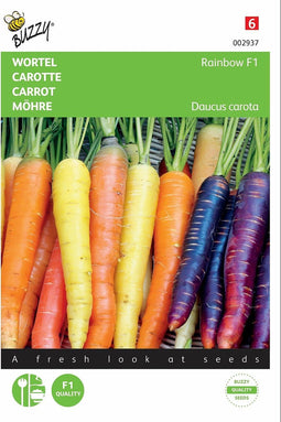 3 stuks - Buzzy - Wortel Rainbow F1