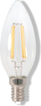 3 stuks Calex LED volglas Filament Kaarslamp 240V 3,5W 350lm E14 B35, Helder 2700K CRI80 Dimbaar
