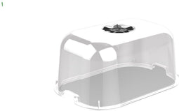 3 stuks - elho - Bloempot Green basics kweekhuis s transp_restyle