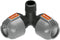 3 stuks Hoekstuk 25 mm x 3/4 buitendraad Gardena