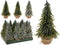 3 stuks! Kerstboom 28cm