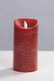 3 stuks Magic Flame kaars 75x150mm rood