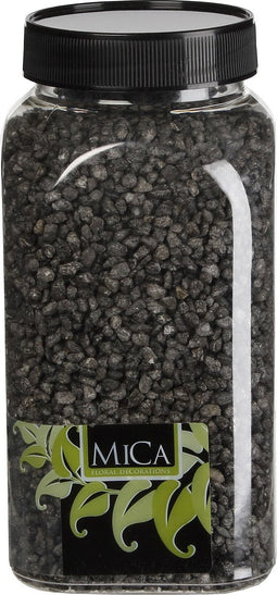 3 stuks - Mica Decorations - Gravel antraciet fles 1 kilogram