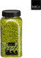 3 stuks - Mica Decorations - Gravel lichtgroen fles 1 kilogram