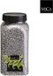 3 stuks - Mica Decorations - Gravel zilver fles 1 kilogram