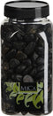 3 stuks - Mica Decorations - Stenen zwart fles 1 kilogram mini