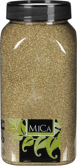 3 stuks - Mica Decorations - Zand goud fles 1 kilogram