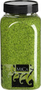 3 stuks - Mica Decorations - Zand groen fles 1 kilogram