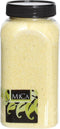 3 stuks - Mica Decorations - Zand lichtgeel fles 1 kilogram