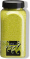 3 stuks - Mica Decorations - Zand lichtgroen fles 1 kilogram
