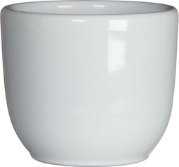 3 stuks Pot rond tusca 6.5 x 7.5 cm wit