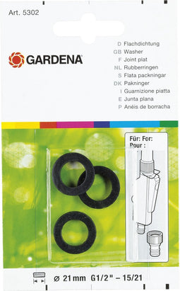 3 stuks Rubberringen, inhoud: 3 stuksGardena