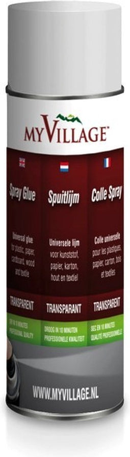 3 stuks Spuitlijm transparant 400ml