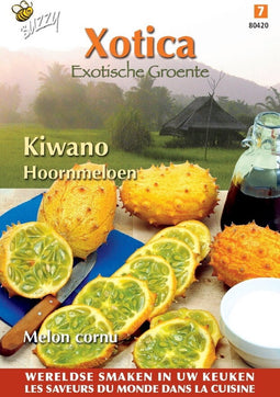 3 stuks Xotica kiwano hoornmeloenBuzzy