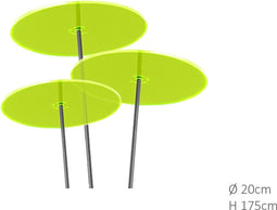 3 stuks! Zonnevangers Groen groot 175x20 cm Cazador Del Sol