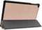 3-Vouw cover hoes - Geschikt voor Samsung Galaxy Tab A 10.1 inch (2019) - Rose Goud