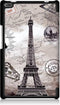 3-Vouw Eiffeltoren stand flip hoes Geschikt voor Lenovo Tab 4 8