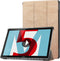 3-Vouw sleepcover hoes - Geschikt voor Huawei MediaPad M5 10.8 inch / 10.8 inch Pro - Goud