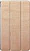 3-Vouw sleepcover hoes - Geschikt voor Huawei MediaPad M5 8.4 inch - goud