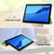 3-Vouw sleepcover hoes - Geschikt voor Huawei MediaPad T5 10 - Groen