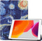 3-Vouw sleepcover hoes - Geschikt voor iPad 10.2 inch (2019/2020/2021) - Van Gogh Sterrennacht