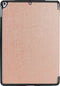 3-Vouw sleepcover hoes - Geschikt voor iPad 10.2 inch (2019/2020/2021) - Rose Goud
