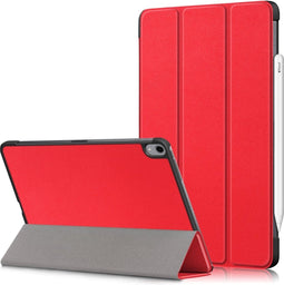 3-Vouw sleepcover hoes - Geschikt voor iPad Air (2022 / 2020) 10.9 inch - Rood