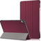 3-Vouw sleepcover hoes - Geschikt voor iPad Air (2022 / 2020) 10.9 inch - Bordeaux Rood